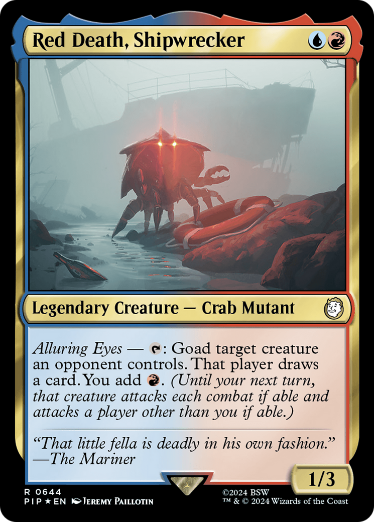 Red Death, Shipwrecker (Surge Foil) [Fallout] | Exor Games Dartmouth