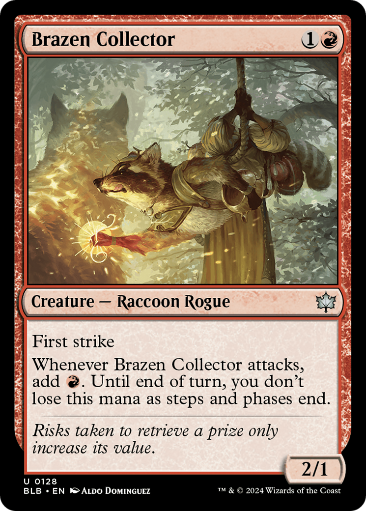 Brazen Collector [Bloomburrow] | Exor Games Dartmouth