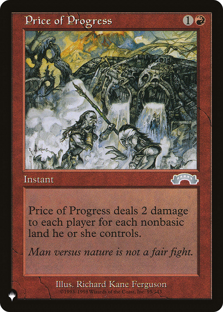 Price of Progress (EXO) [The List Reprints] | Exor Games Dartmouth