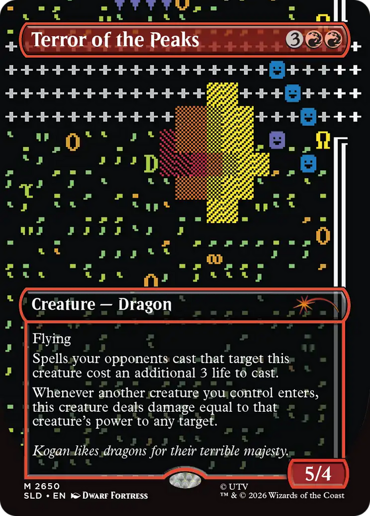 Terror of the Peaks [Secret Lair Drop Series] | Exor Games Dartmouth