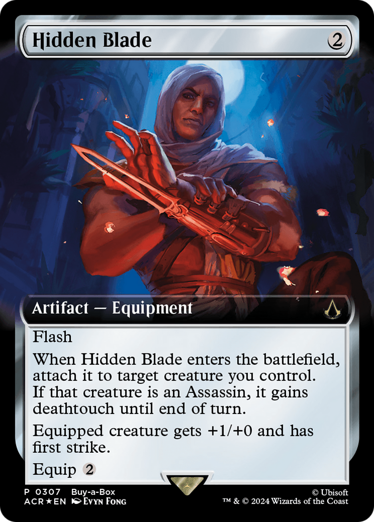 Hidden Blade (Extended Art) [Assassin's Creed Promos] | Exor Games Dartmouth