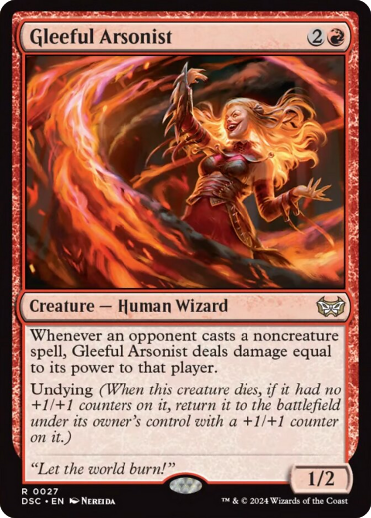 Gleeful Arsonist [Duskmourn: House of Horror Commander] | Exor Games Dartmouth