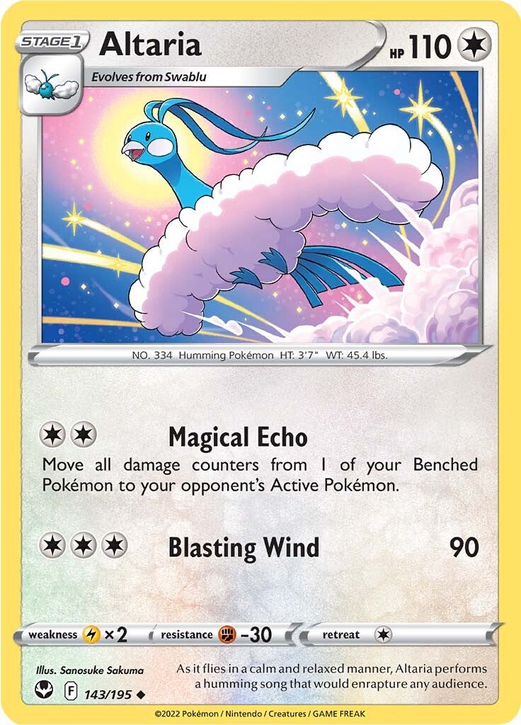 Altaria (143/195) [Sword & Shield: Silver Tempest] | Exor Games Dartmouth