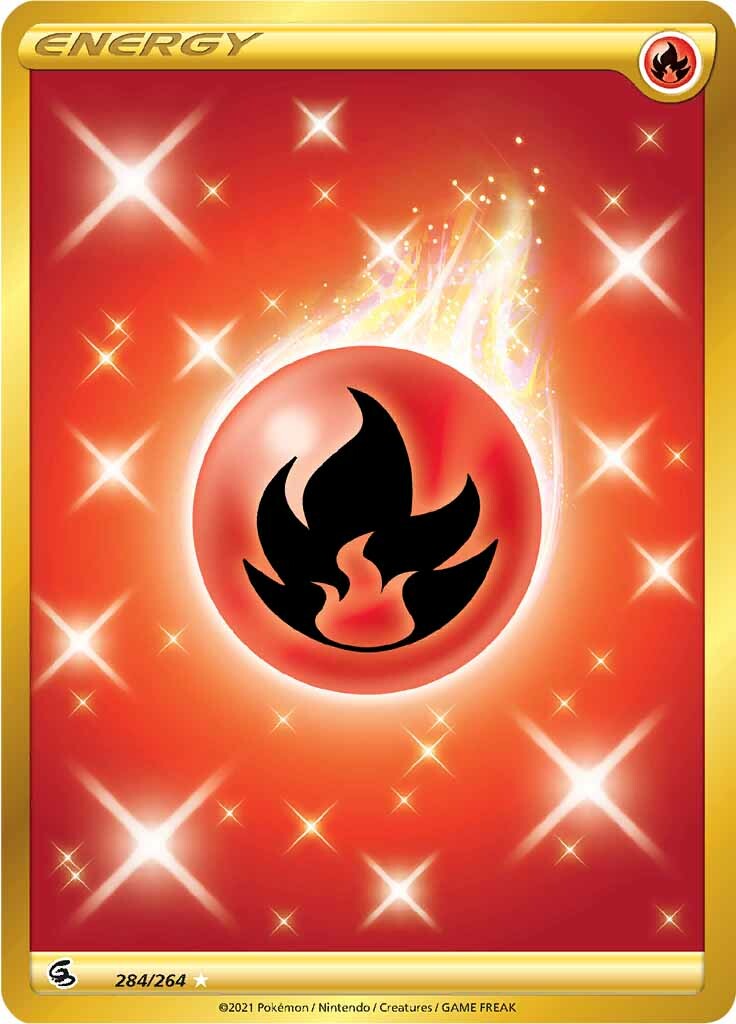 Fire Energy (284/264) [Sword & Shield: Fusion Strike] | Exor Games Dartmouth