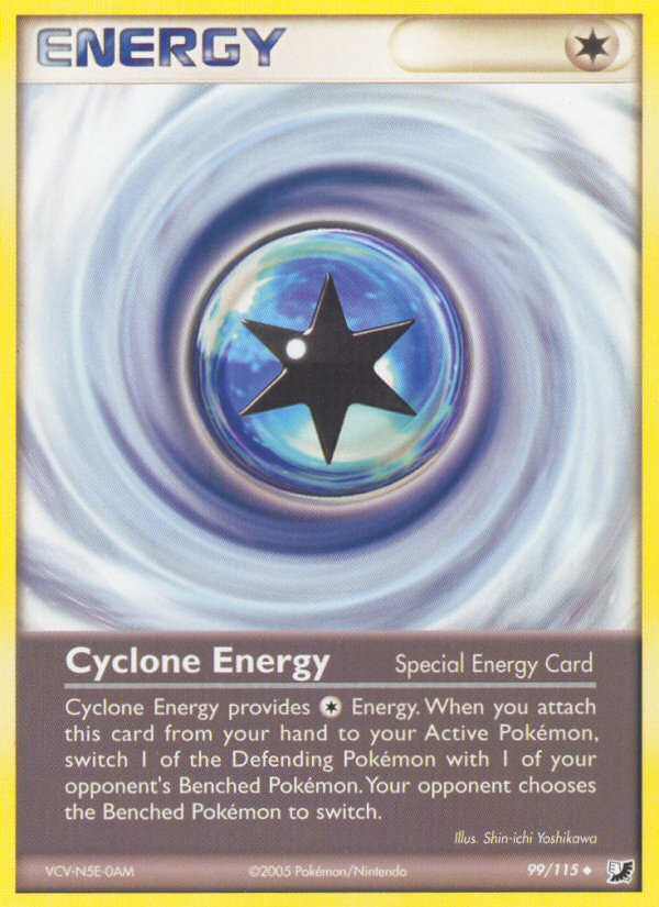 Cyclone Energy (99/115) [EX: Unseen Forces] | Exor Games Dartmouth