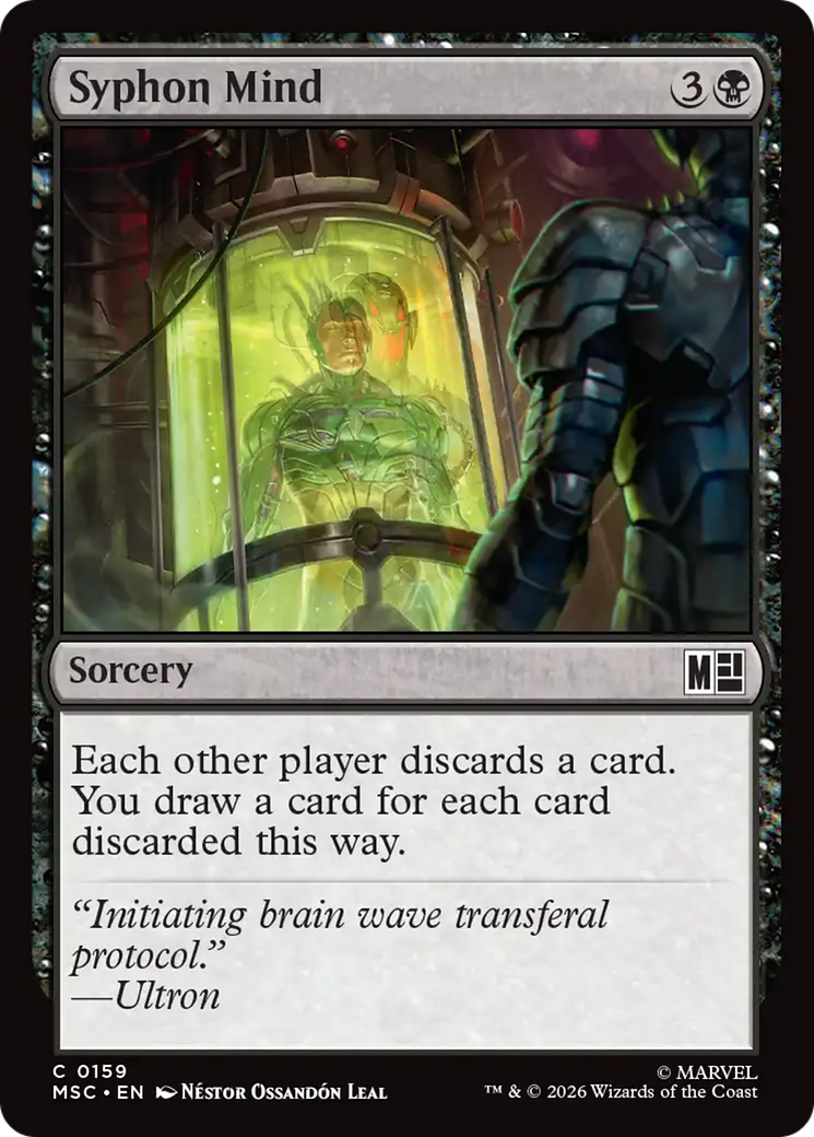 Syphon Mind (Surge Foil) [Marvel Super Heroes Commander] | Exor Games Dartmouth