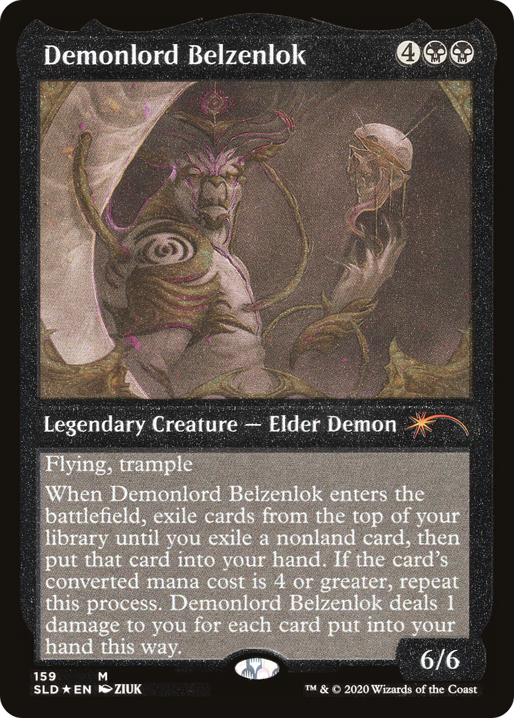 Demonlord Belzenlok (Foil Etched) [Secret Lair Drop Series] | Exor Games Dartmouth