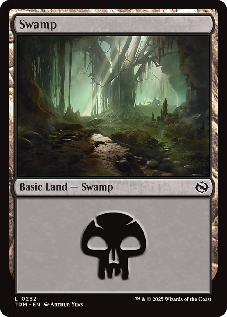 Swamp (0282) [Tarkir: Dragonstorm] | Exor Games Dartmouth