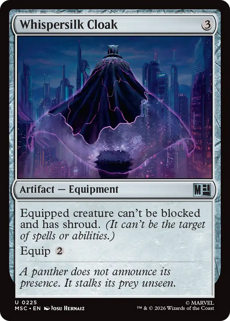 Whispersilk Cloak [Marvel Super Heroes Commander] | Exor Games Dartmouth