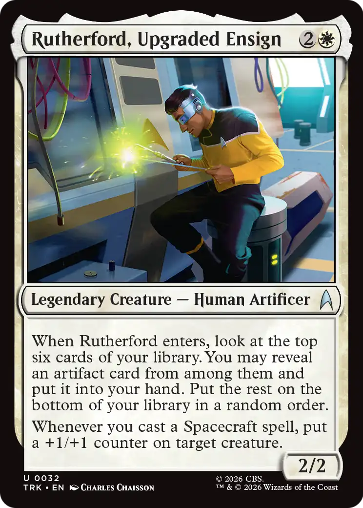 Rutherford, Upgraded Ensign [Star Trek] | Exor Games Dartmouth
