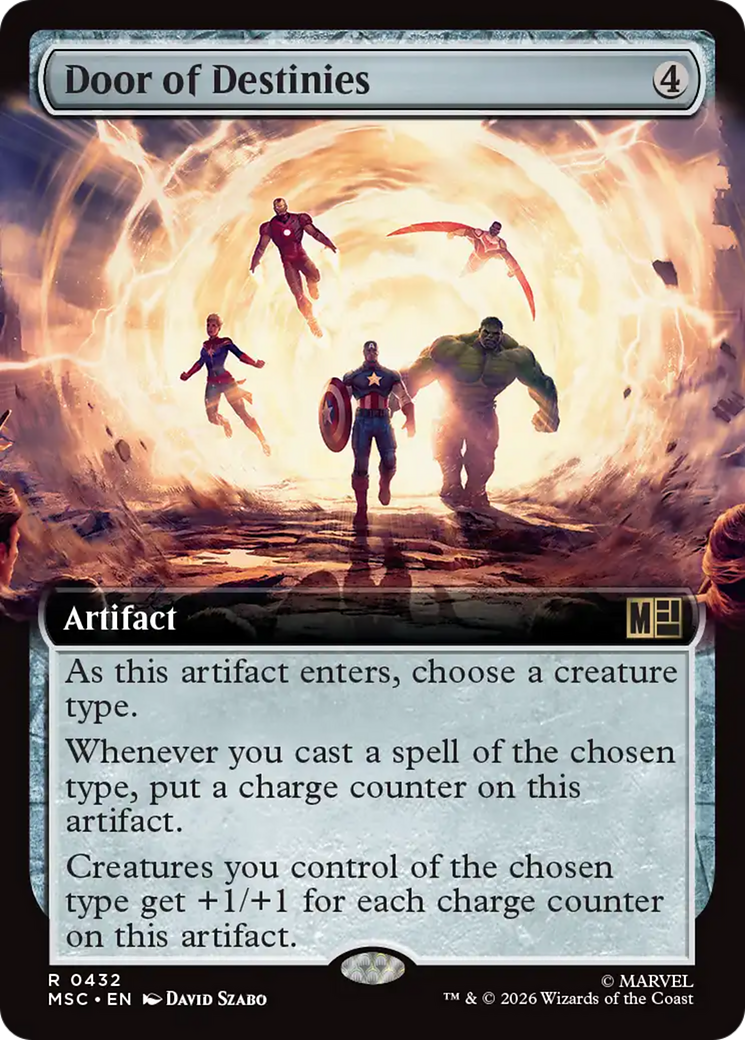 Door of Destinies (Extended Art) [Marvel Super Heroes Commander] | Exor Games Dartmouth