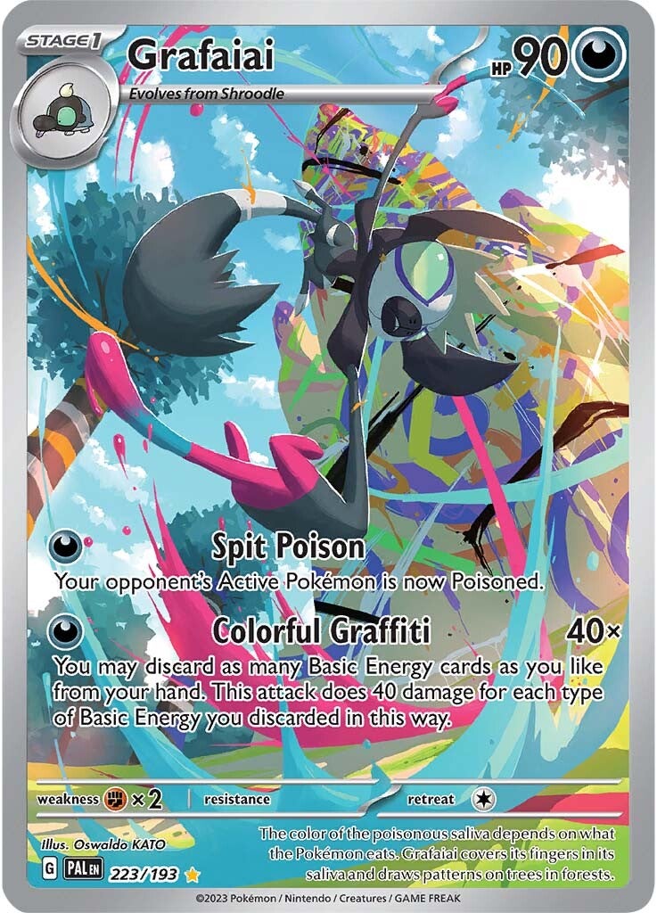 Grafaiai (223/193) [Scarlet & Violet: Paldea Evolved] | Exor Games Dartmouth