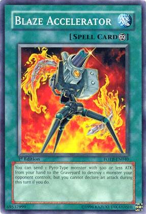 Blaze Accelerator [FOTB-EN040] Common | Exor Games Dartmouth