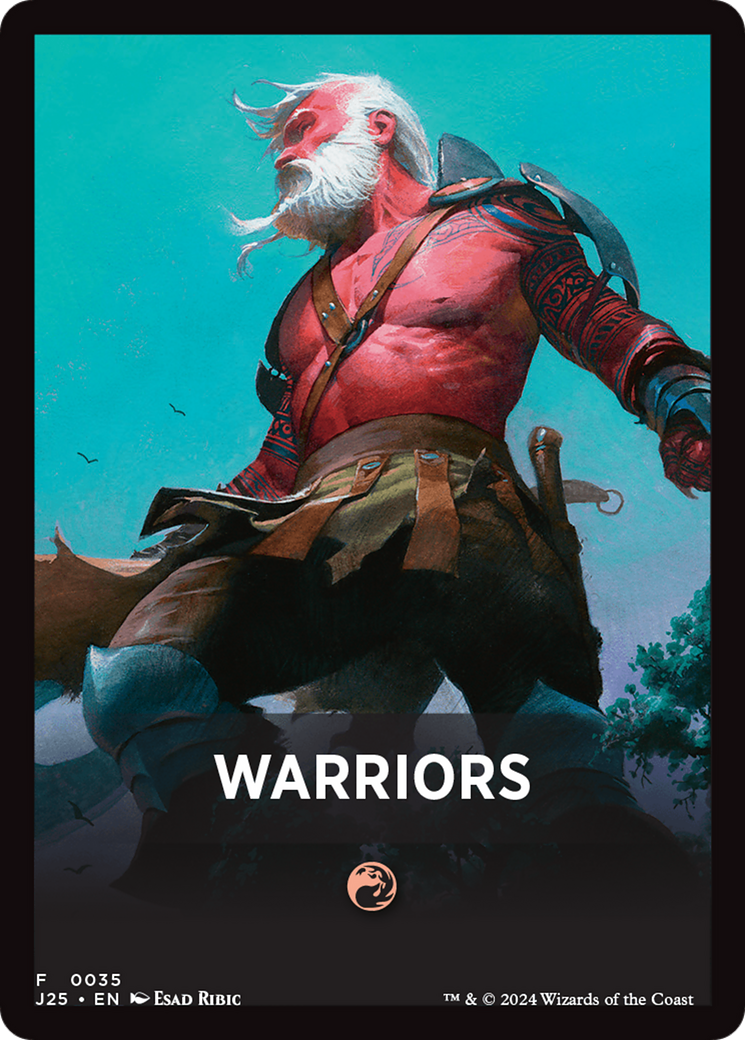 Warriors Theme Card [Foundations Jumpstart Front Cards] | Exor Games Dartmouth