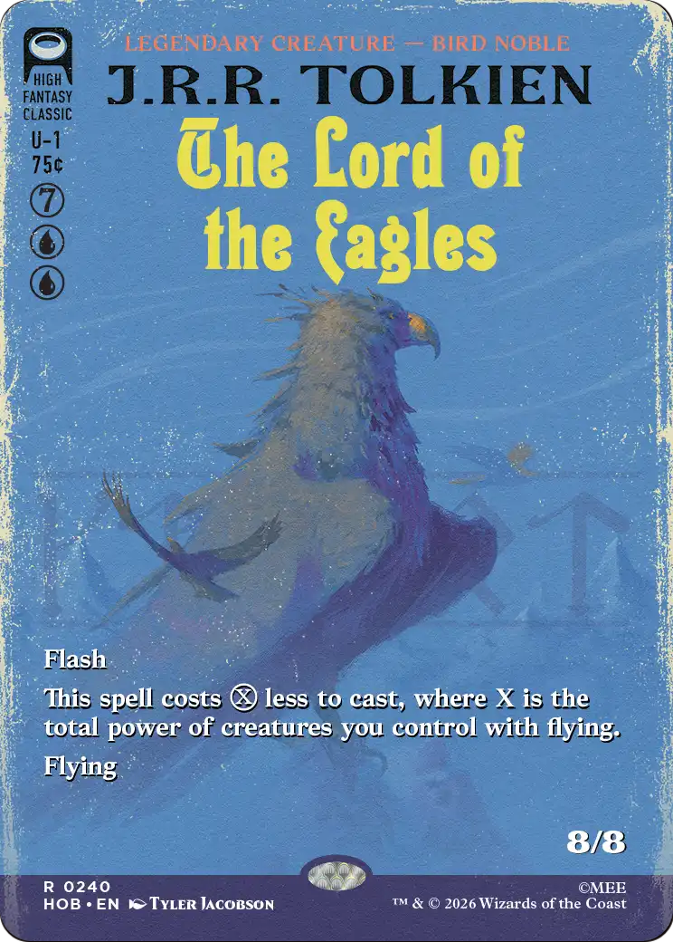 The Lord of the Eagles (Borderless) [The Hobbit] | Exor Games Dartmouth