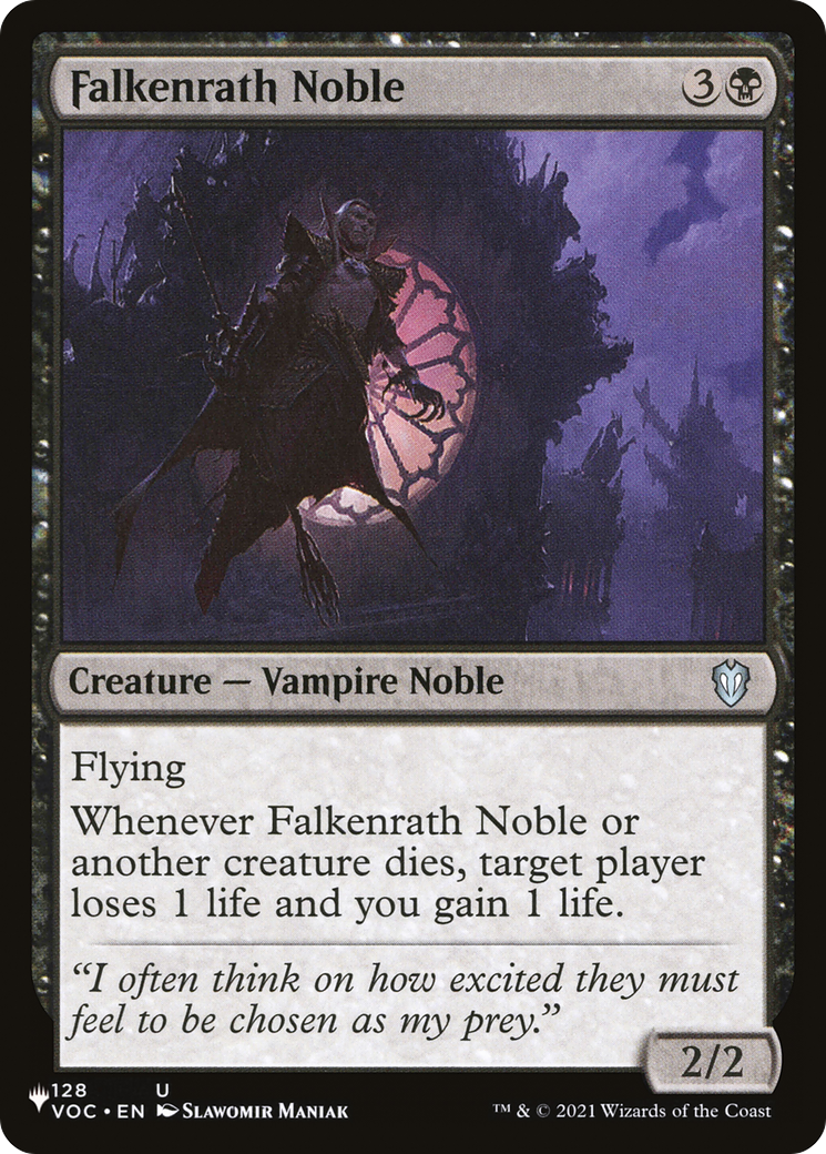 Falkenrath Noble [The List Reprints] | Exor Games Dartmouth