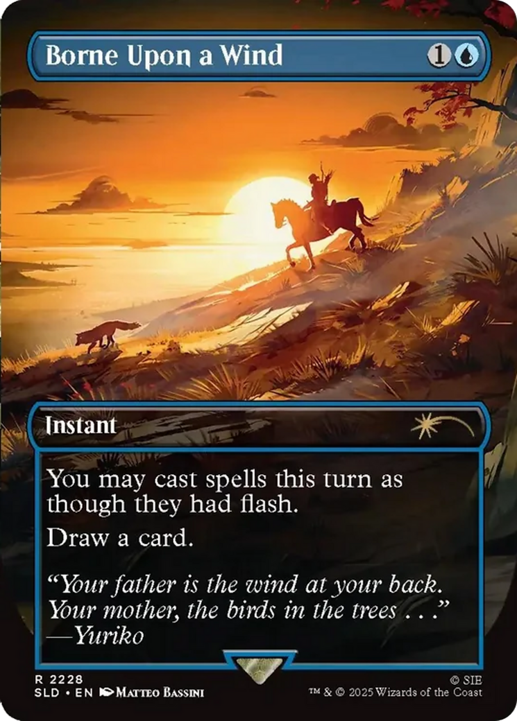 Borne Upon a Wind [Secret Lair Drop Series] | Exor Games Dartmouth