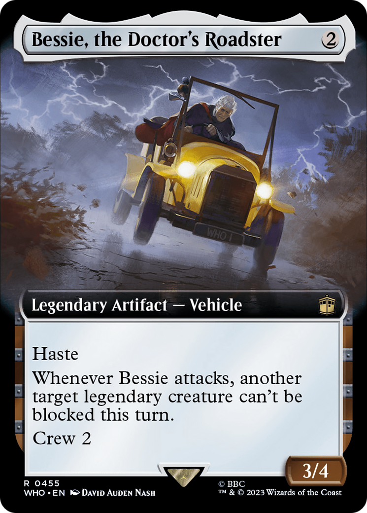 Bessie, the Doctor's Roadster (Extended Art) [Doctor Who] | Exor Games Dartmouth