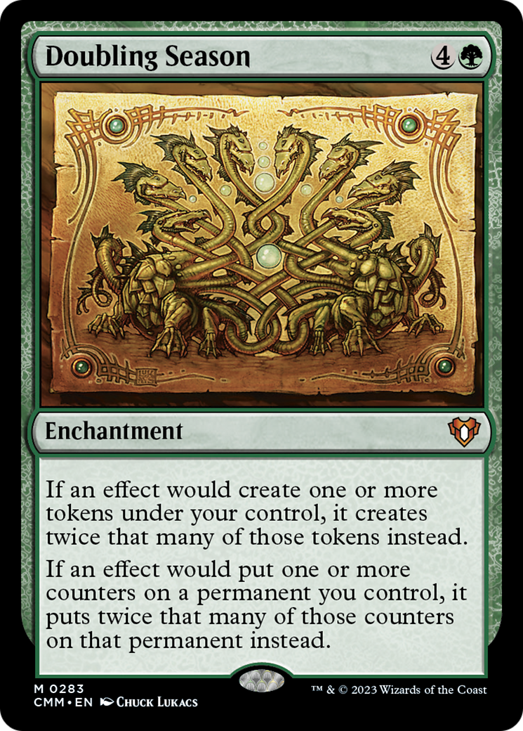 Doubling Season [Commander Masters] | Exor Games Dartmouth