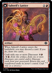 Saheeli's Lattice // Mastercraft Raptor [The Lost Caverns of Ixalan] | Exor Games Dartmouth