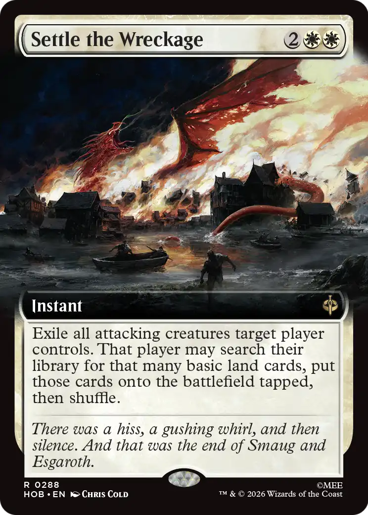 Settle the Wreckage (Extended Art) [The Hobbit] | Exor Games Dartmouth