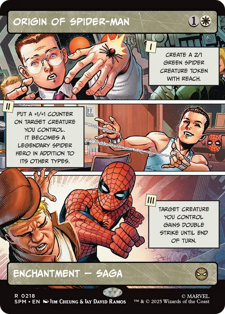 Origin of Spider-Man (Borderless) [Marvel's Spider-Man] | Exor Games Dartmouth