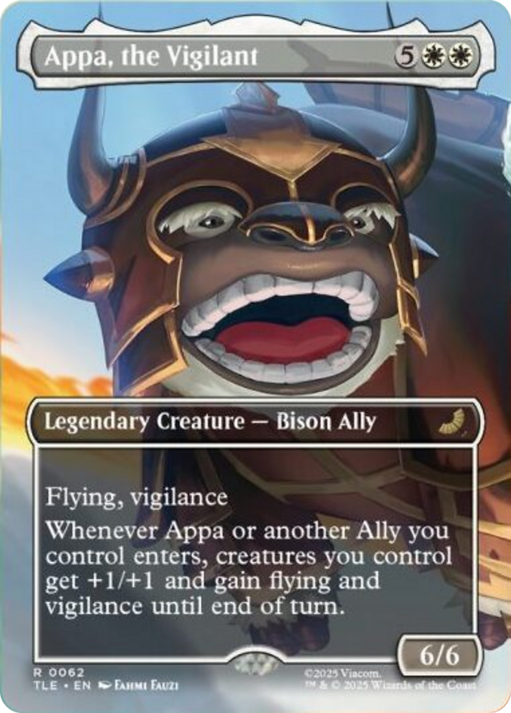 Appa, the Vigilant (Borderless) [Avatar: The Last Airbender: Eternal-Legal] | Exor Games Dartmouth