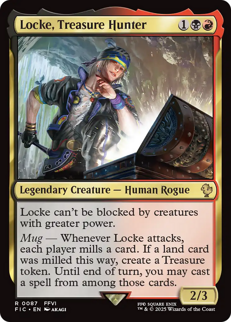 Locke, Treasure Hunter [FINAL FANTASY Commander] | Exor Games Dartmouth