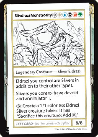 Slivdrazi Monstrosity (2021 Edition) [Mystery Booster Playtest Cards] | Exor Games Dartmouth