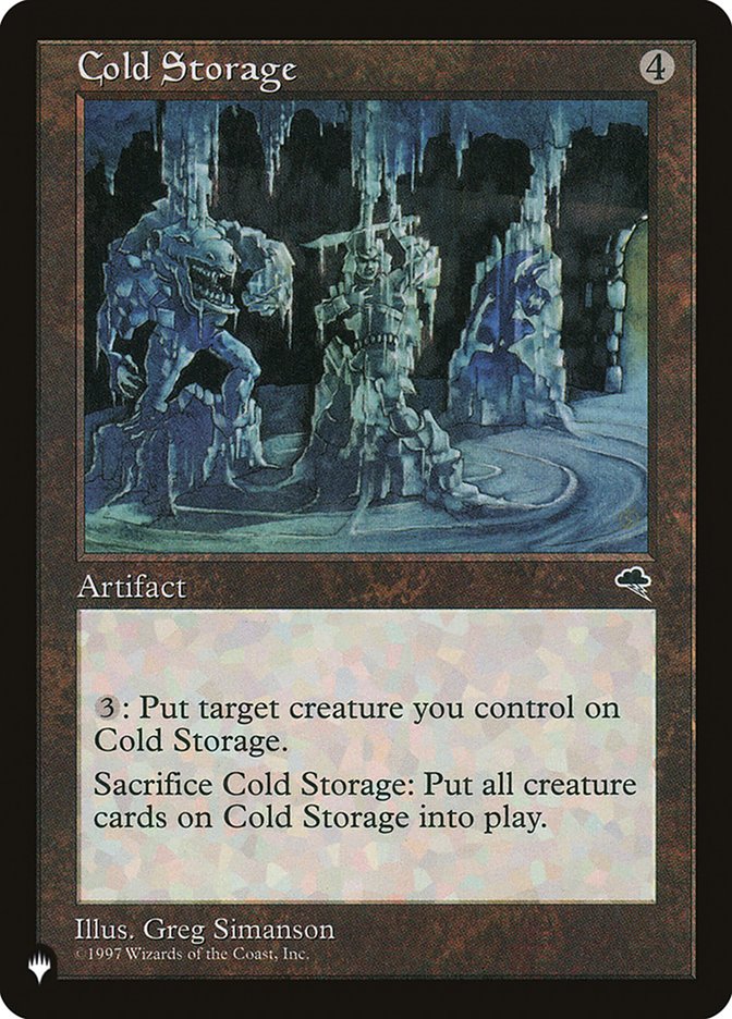 Cold Storage [The List] | Exor Games Dartmouth