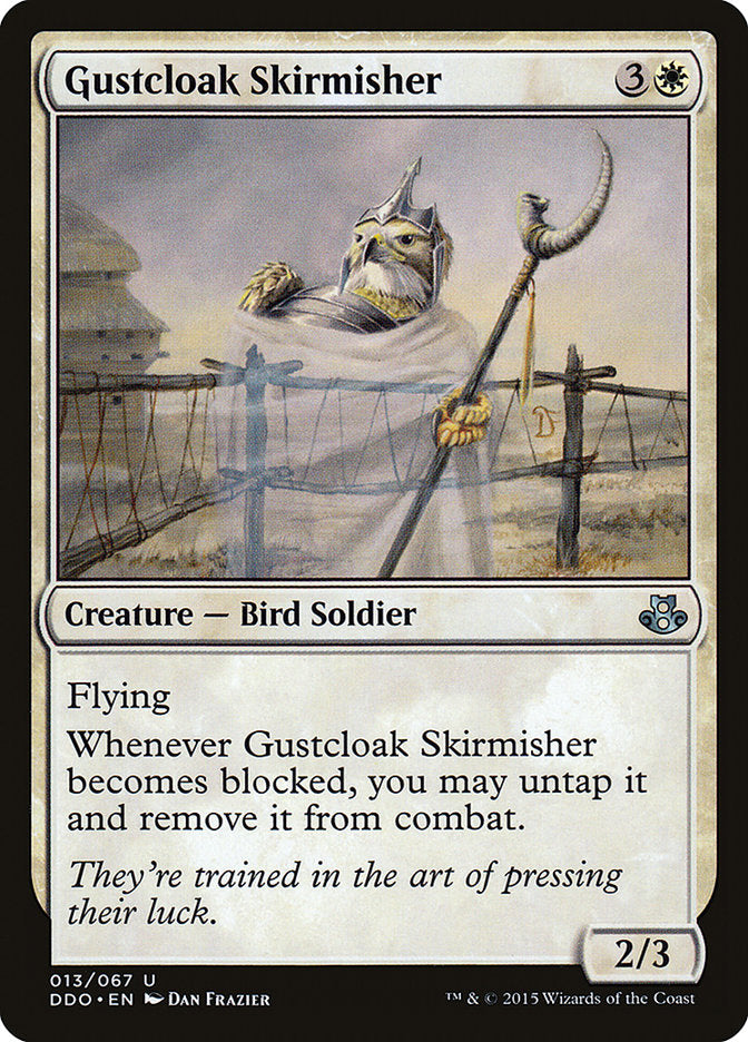 Gustcloak Skirmisher [Duel Decks: Elspeth vs. Kiora] | Exor Games Dartmouth