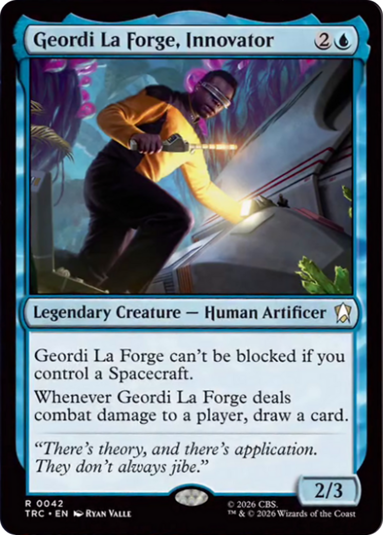 Geordi La Forge, Innovator [Star Trek Commander] | Exor Games Dartmouth