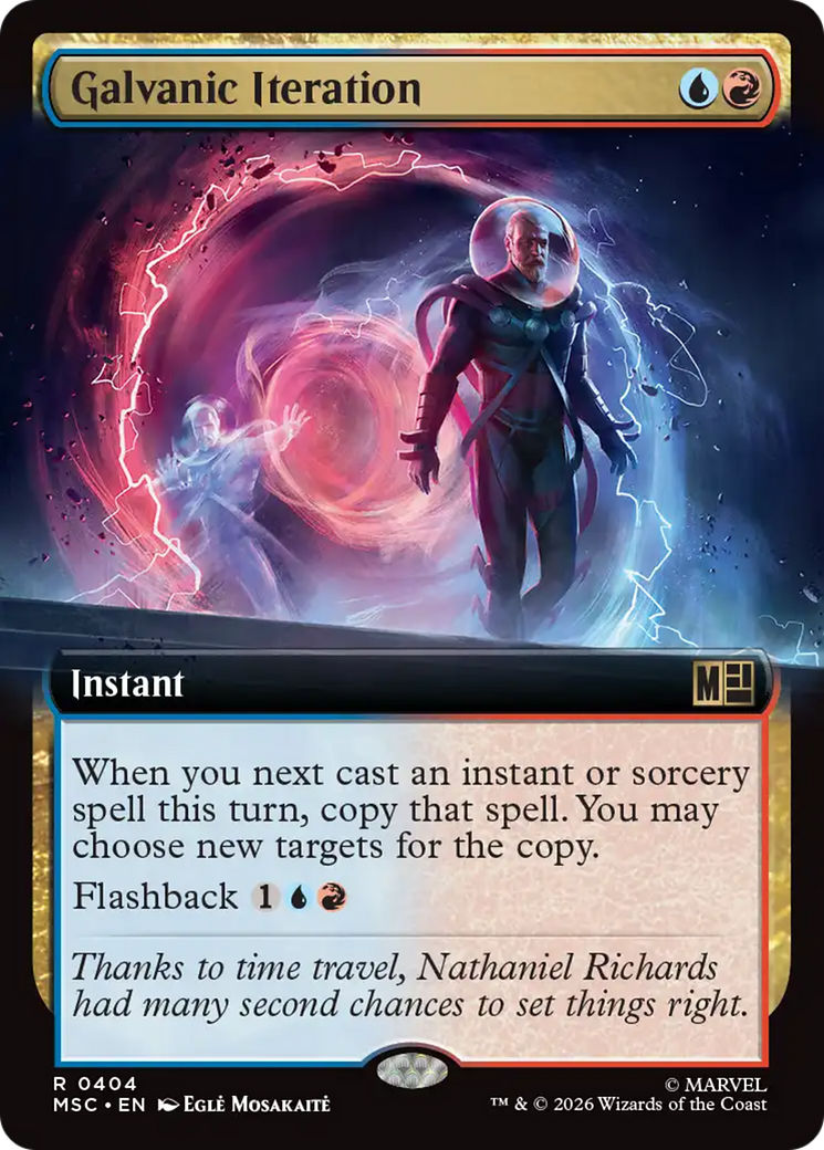 Galvanic Iteration (Extended Art) [Marvel Super Heroes Commander] | Exor Games Dartmouth