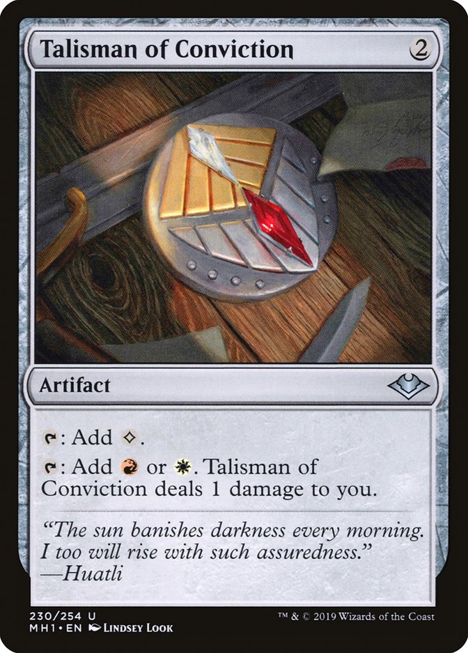 Talisman of Conviction [Modern Horizons] | Exor Games Dartmouth