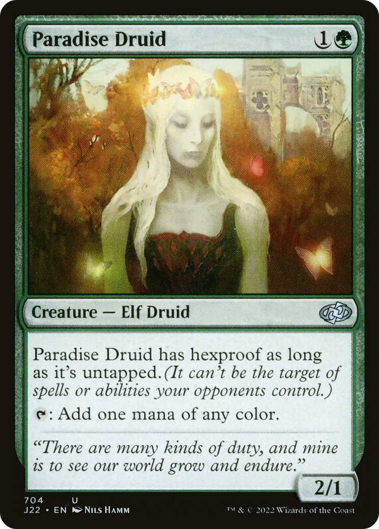 Paradise Druid [Jumpstart 2022] | Exor Games Dartmouth