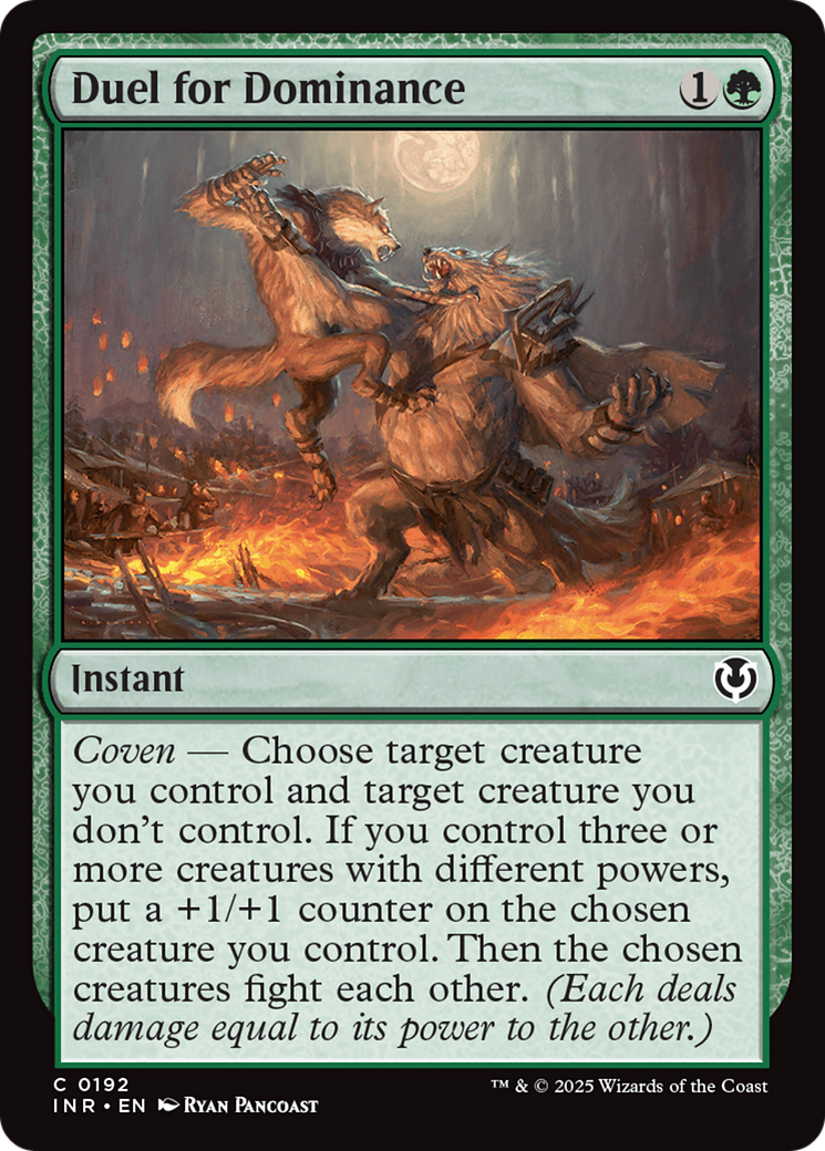 Duel for Dominance [Innistrad Remastered] | Exor Games Dartmouth