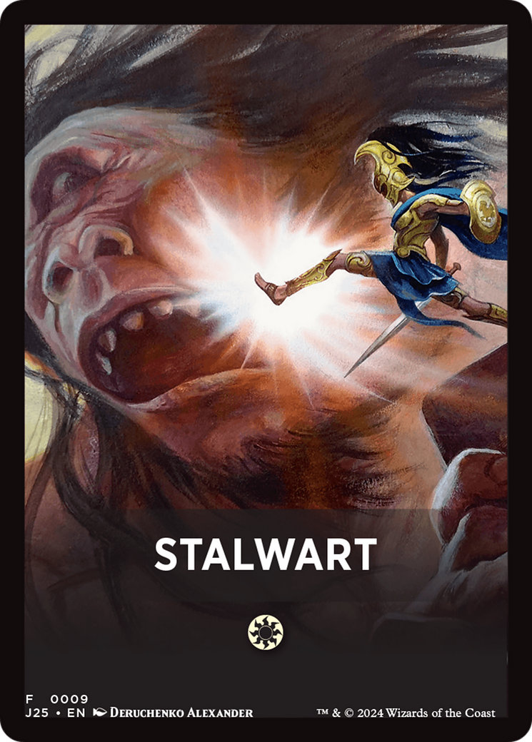 Stalwart Theme Card [Foundations Jumpstart Front Cards] | Exor Games Dartmouth