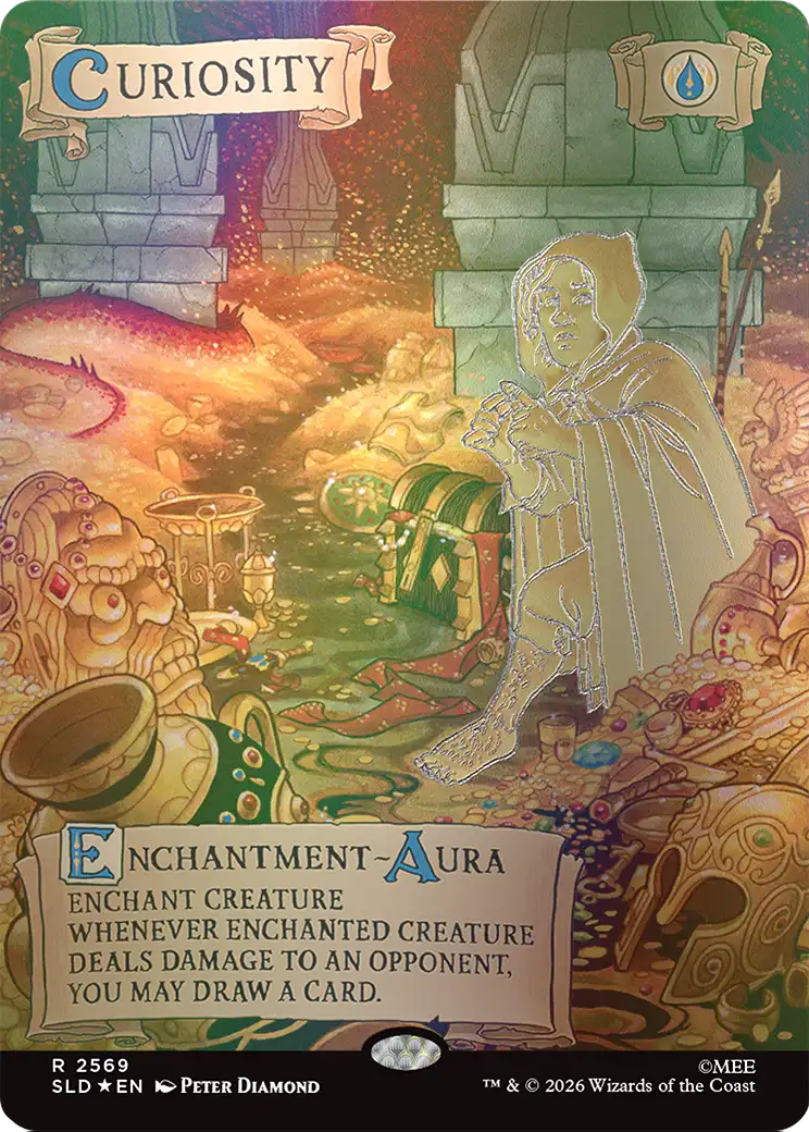 Curiosity (2569) (Out Of Sight Foil) [Secret Lair Drop Series] | Exor Games Dartmouth