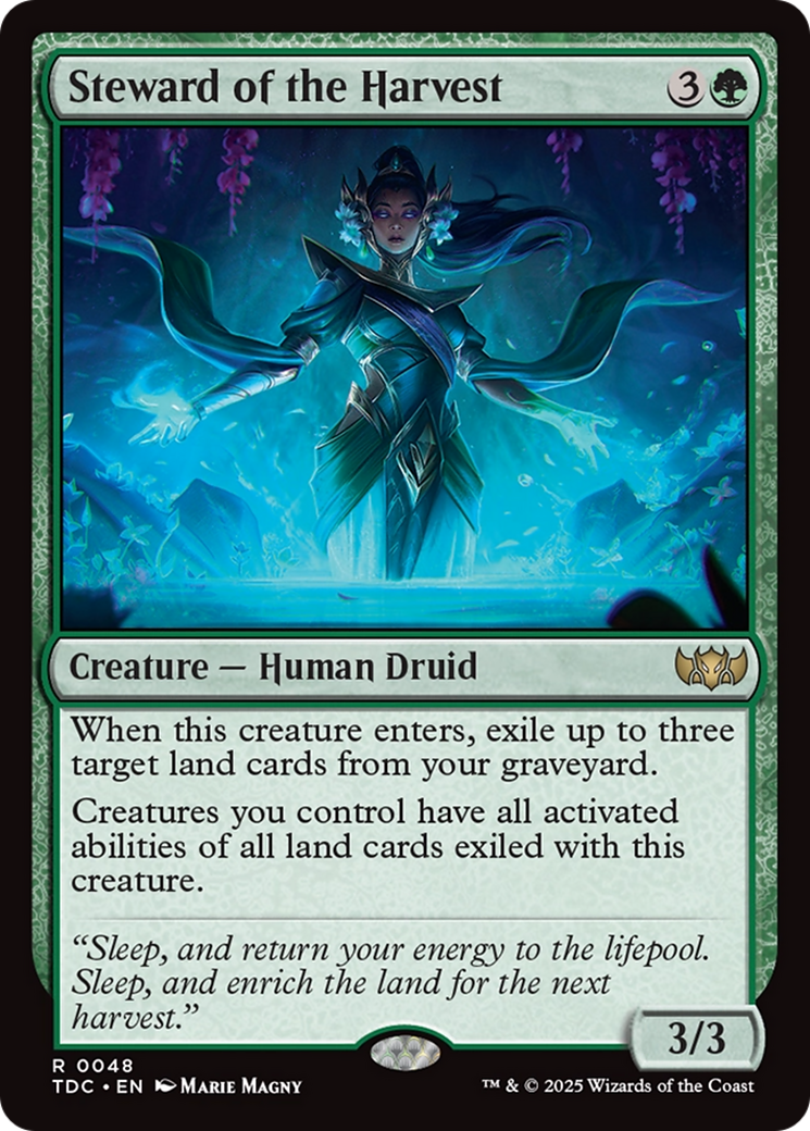 Steward of the Harvest [Tarkir: Dragonstorm Commander] | Exor Games Dartmouth
