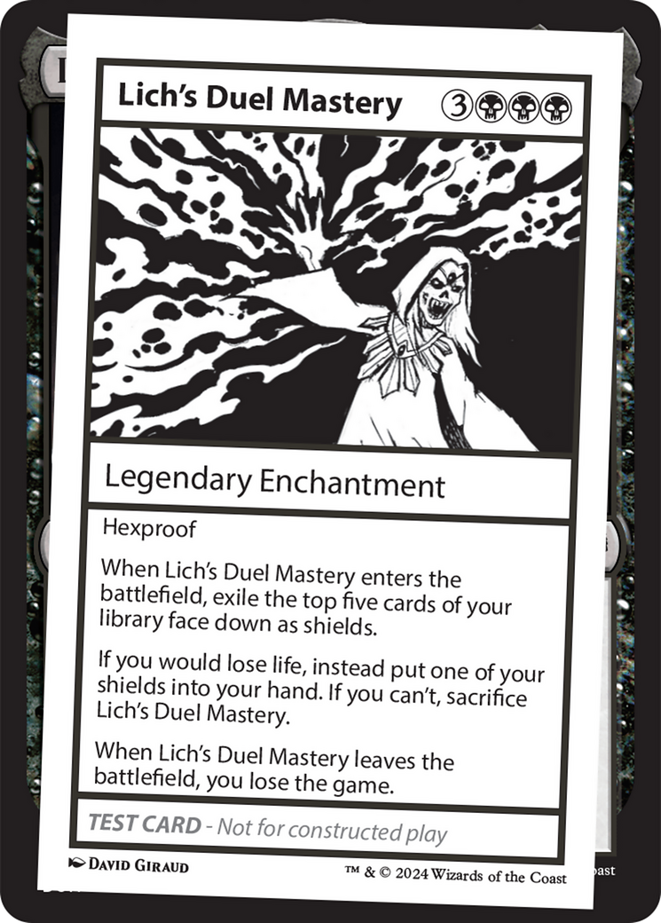 Lich's Duel Mastery [Mystery Booster 2 Playtest Cards] | Exor Games Dartmouth