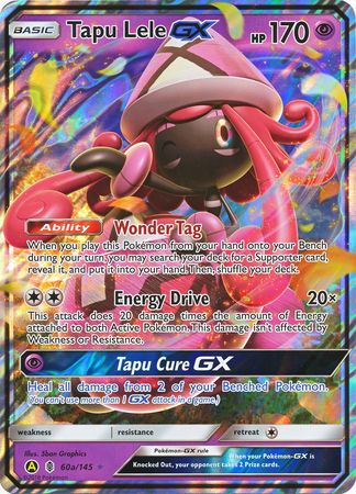 Tapu Lele GX (60a/145) (Alternate card) (Jumbo Card) [Sun & Moon: Guardians Rising] | Exor Games Dartmouth