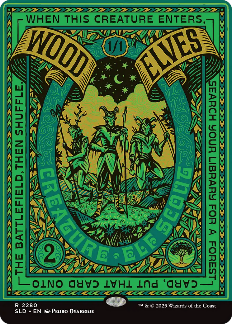 Wood Elves (2280) [Secret Lair Drop Series] | Exor Games Dartmouth