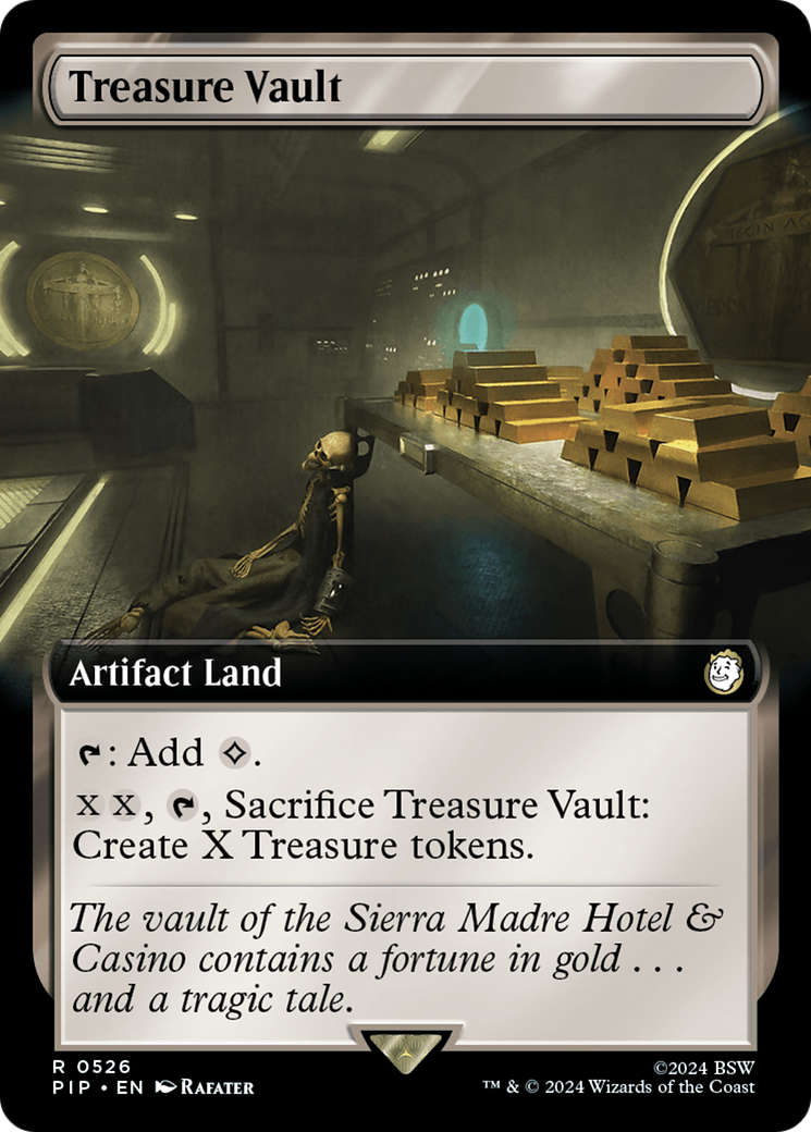 Treasure Vault (Extended Art) [Fallout] | Exor Games Dartmouth