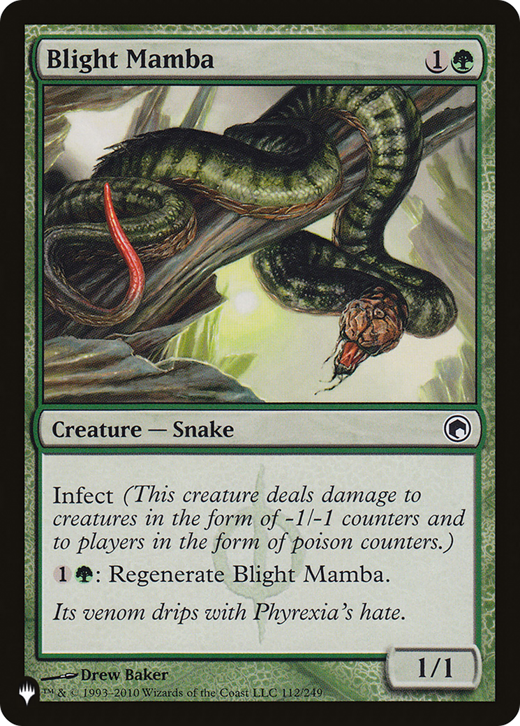 Blight Mamba [The List Reprints] | Exor Games Dartmouth