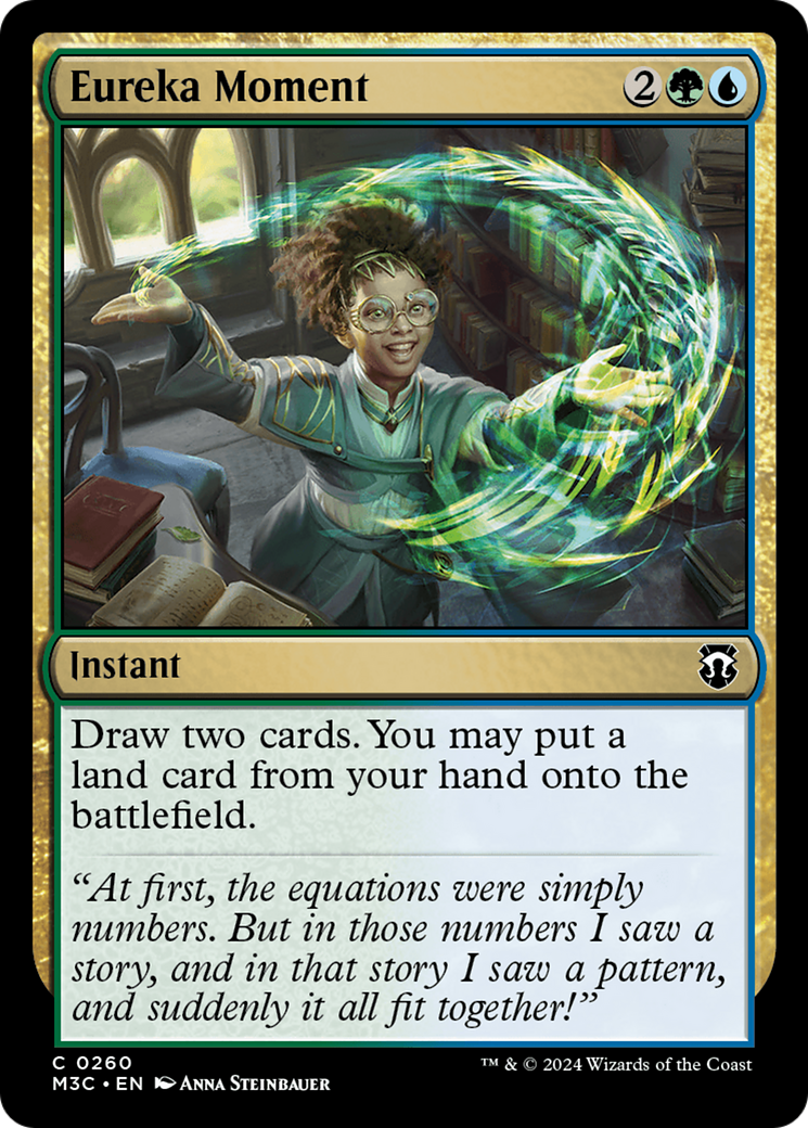 Eureka Moment (Ripple Foil) [Modern Horizons 3 Commander] | Exor Games Dartmouth