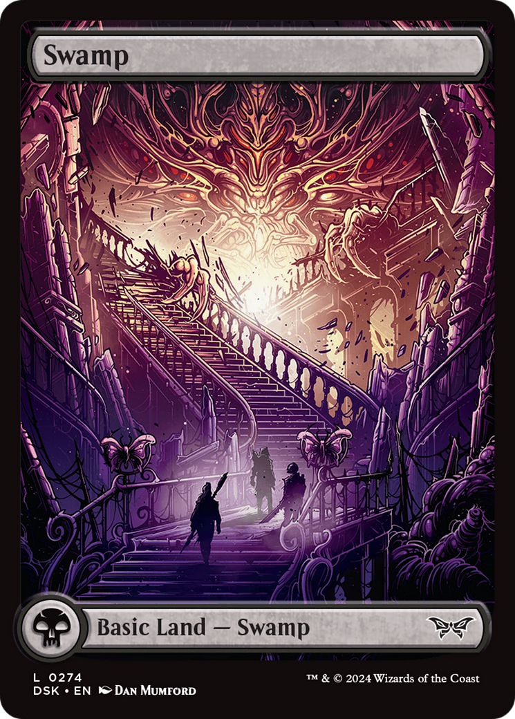 Swamp (274) - Full Art [Duskmourn: House of Horror] | Exor Games Dartmouth