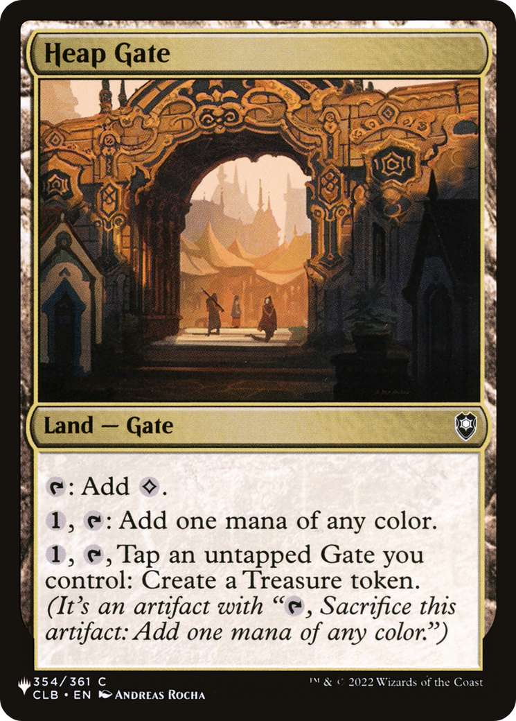 Heap Gate [The List] | Exor Games Dartmouth