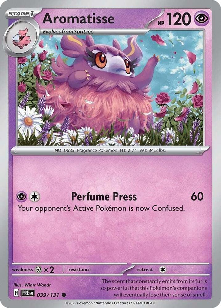 Aromatisse (039/131) [Scarlet & Violet: Prismatic Evolutions] | Exor Games Dartmouth