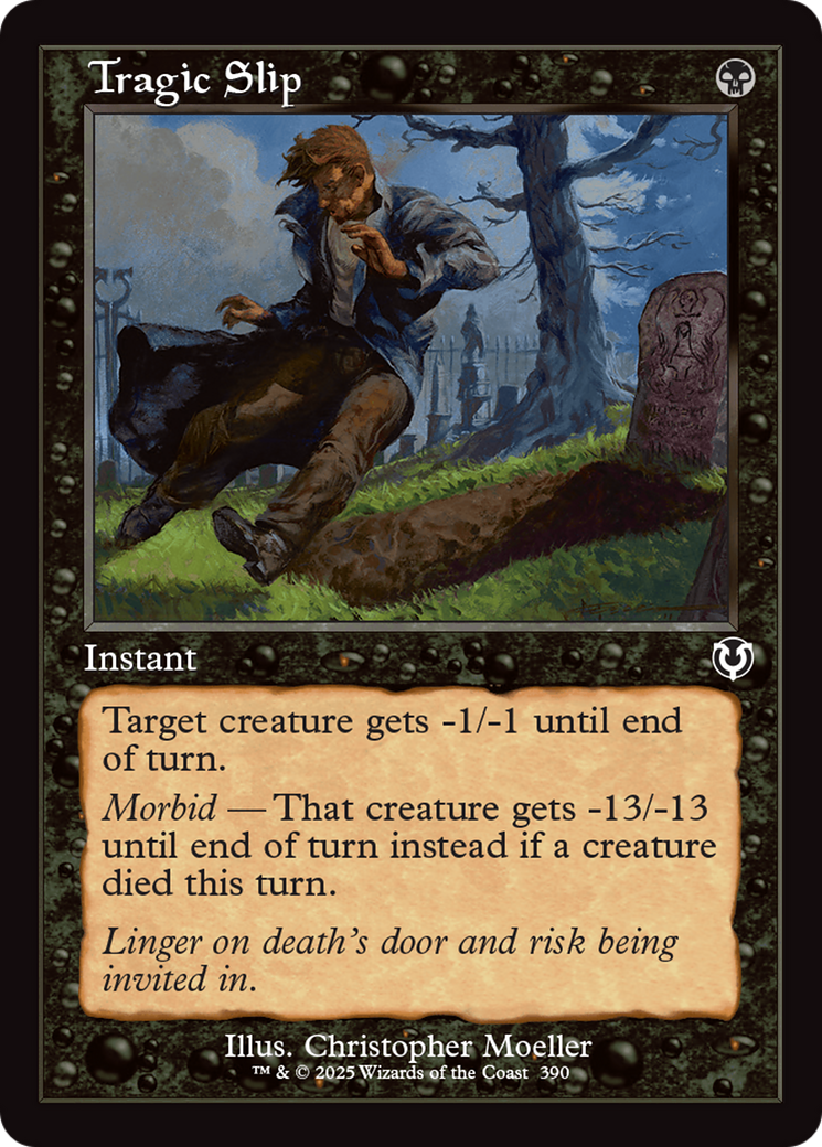 Tragic Slip (Retro Frame) [Innistrad Remastered] | Exor Games Dartmouth