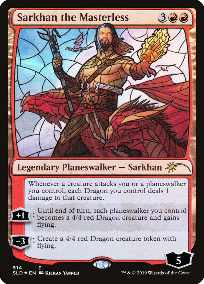 Sarkhan the Masterless (Stained Glass) [Secret Lair Drop Promos] | Exor Games Dartmouth